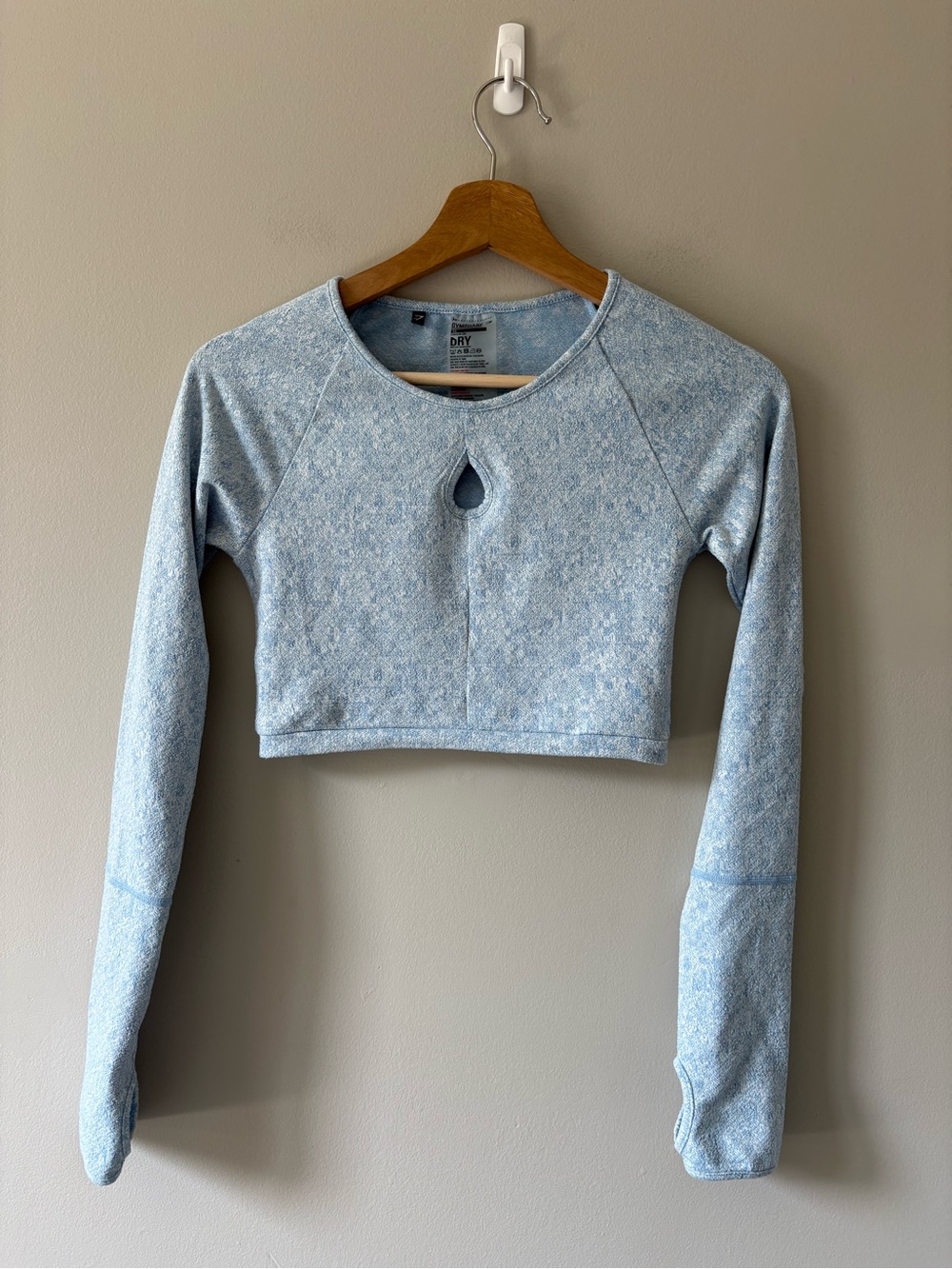 Gymshark Cropped Long Sleeve XS